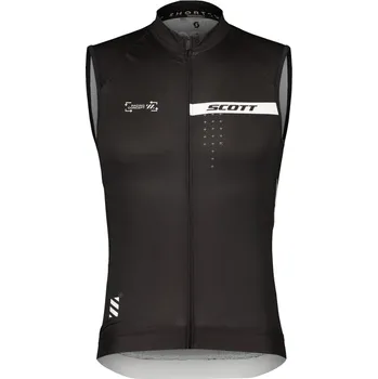 cyklistický dres SCOTT Pánský cyklistický dres RC Pro WO léto Černá M Pánské