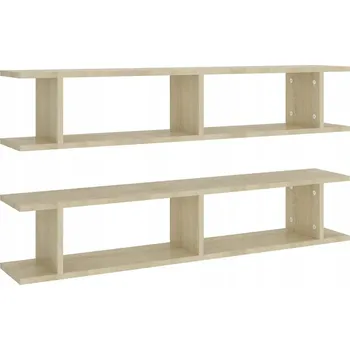 police Nástěnná police dub sonoma 105x18x20 cm