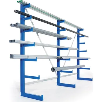 Dílenský regál META Stromečkový regál jednostranný typ 97845