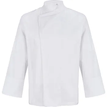 Pracovní zástěra NEOBLU Rondon Eugene, kuchařský, dlouhý rukáv, pánský COT244458z1515-optic white 5XL Bílá optická