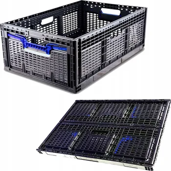 Úložný box SKLÁDACÍ SKLADOVACÍ KOŠÍK PEVNÝ KOŠ 46L XXL