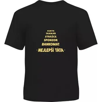 ALBI Pánské tričko - Nejlepší táta, vel. XL