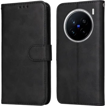 Pouzdro na mobilní telefon Feel knížkové pouzdro na Vivo X200 Pro 5G - černé