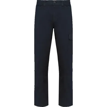 montérky Kariban Kalhoty WK 709 (34-50) do pasu, pracovní, strečové, unisex COT20W709003v4-navy Navy 48