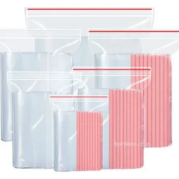 Sáček na potraviny Poppins Lab Plastové ZIP sáčky, 1000ks Rozměry: 50x70mm