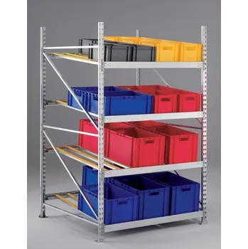 Dílenský regál META Válečkový regál základní typ BRA 91080