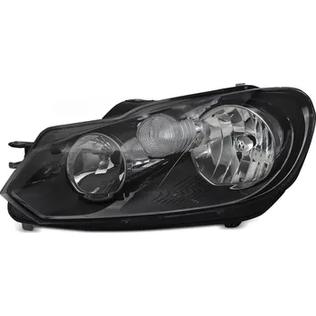 Přední světlomet TUNING-TEC Přední světlo VW GOLF VI 08-13 černé LEVÉ TYC