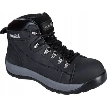 Pracovní obuv Boty Kotníková Bota nubukové Steelite SB Černá 41 41