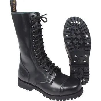 Těžké boty Boty 14-dírkové Pure Trash ČERNÉ 10 - Není skladem