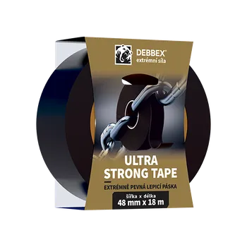 Lepicí páska Extrémně pevná lepicí páska ULTRA STRONG TAPE černá