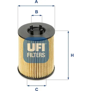 Olejový filtr Olejový filtr UFI 25.017.00