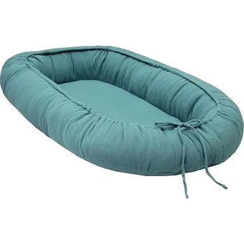 Hnízdečko pro miminko SCAMP Mušelínové hnízdečko Emerald