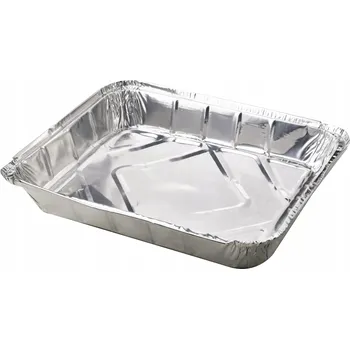 Nádoba na pečení Hliníková forma na pečení BASIC KITCHEN s víkem 33x26 cm