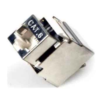 Síťový konektor XtendLan Keystone jack RJ45, narážecí CAT 6, STP, 180 st., narážení zezadu KESW6SNIPX