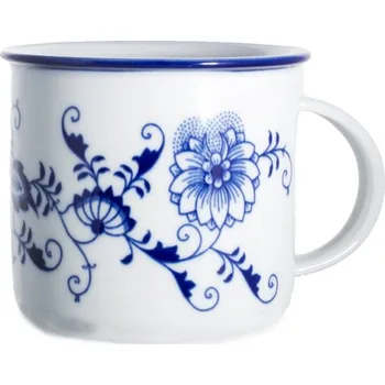 Talíř Hrnek Tina, Český porcelán Dubí, CIBULÁK, 0,38 l