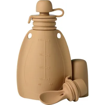 Mininor Silikonová kapsička se lžičkou 120 ml, Roe Deer