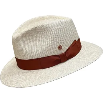 Klobouk Luxusní panamský klobouk Fedora - Mayser Mathis - UV faktor 80 Velikost: 57 cm (M)