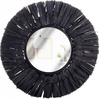 Zrcadlo Zrcadlo Koopman nástěnné kulaté, rám plast 30 x 30 mm