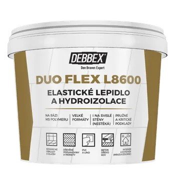 Průmyslové lepidlo Den Braven Elastické lepidlo a hydroizolace DUO FLEX L8600 15 kg kbelík béžová