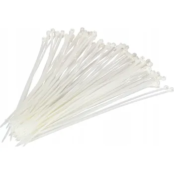 Stahovací páska SADA 100X STAHovacíCH PÁSEK KABELOVÝCH STAHOVACÍ PÁSKY 4.8x300 ZIP PÁSKY PEVNÉ