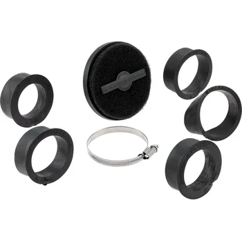 Filtr pro motocykl SIP Vzduchový filtr Double Layer 40mm ⌀ 46-62 - černý 40232000