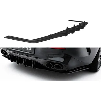 Nárazník Zadní difuzor Mercedes-AMG CLE 53 C236 (Červený)