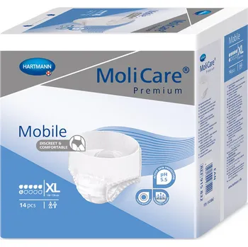 HARTMANN MoliCare Premium Mobile 6 kapek 14 ks, XL