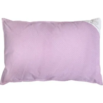 Polštář Povlak na polštář růžový s puntíky - 60x40cm