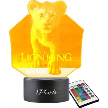 Lampička Plexido vícebarevná Noční lampa