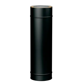 Komín Komíny CZ Nerezová izolovaná roura 180/1000/30/0,5mm Povrch: Černý R9005