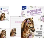 Dopisní souprava 5550334 LUX 5 +10 s obrázkem koně