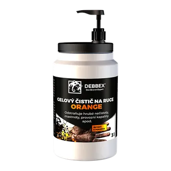 Péče o ruce Den Braven Gelový čistič na ruce ORANGE 3 l plastová dóza
