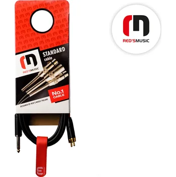 Audio kabel Kabel audio Jack 6,3 ST / RCA 2x - 0,5m