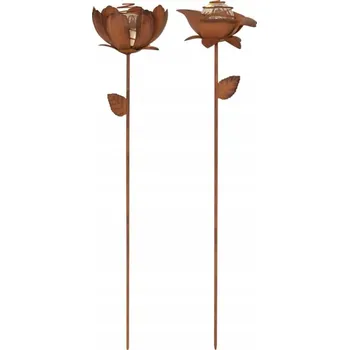 Venkovní osvětlení Solární lampa zapichovací Star Trading 51 cm 2 ks