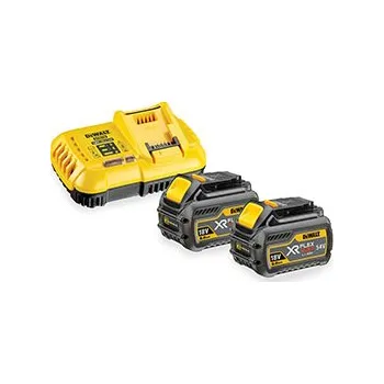 DEWALT DCB118T2 FLEXVOLT nabíječka se dvěma bateriemi FLEXVOLT 18/54V 6Ah
