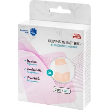 Těhotenské kalhotky Poporodní kalhotky Akuku pro opakované použití vel.XL