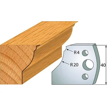 Fréza IGM profil 109 - pár nožů 40x4mm SP
