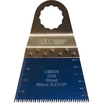 Pilový plátek CMT Ponorný pilový list s japonským zubem HCS, na dřevo - 68mm, sada 5 ks, pro Fein, Festool