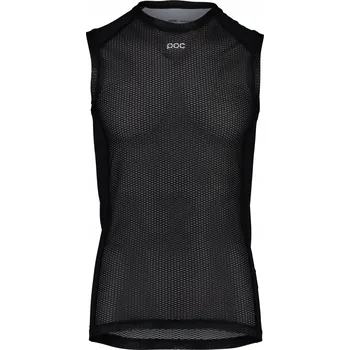 Funkční tílko POC ESSENTIAL LAYER VEST - ČERNÉ - Velikost XS
