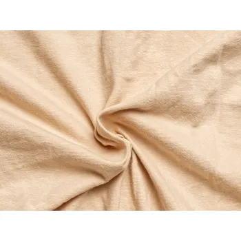 Prostěradlo Brotex Jersey prostěradlo EXCLUSIVE světle béžové Rozměr: 90x200 jednolůžko