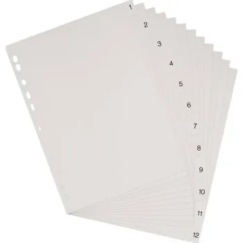 OXFORD 1 - 12, bílý