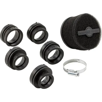 Filtr pro motocykl SIP Vzduchový filtr Double Layer 95mm ⌀ 28-43 - černý 40231030