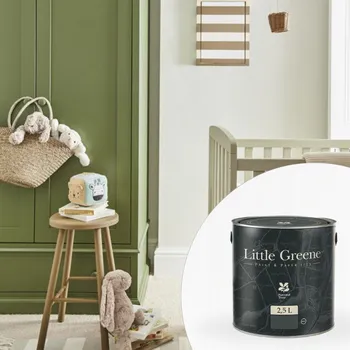 Olej na dřevo Little Greene Barva na dětský nábytek a hračky - Polomatná 2,5L - Intelligent Satin Vyberte odstín:: Portland Stone (77)