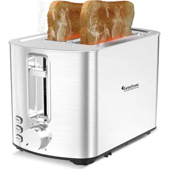 Toustovač Toustovač TurboTronic TT-BF12 SILVER stříbrný/šedý 850 W