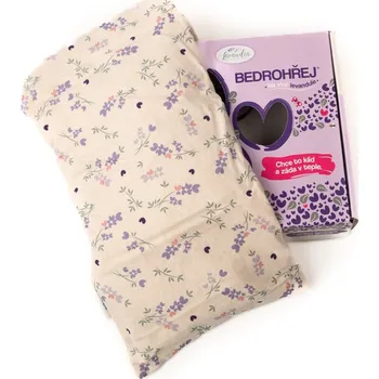 Termofor Lavandia Bedrohřej nahřívací polštář s BIO levandulí 40 x 20 cm