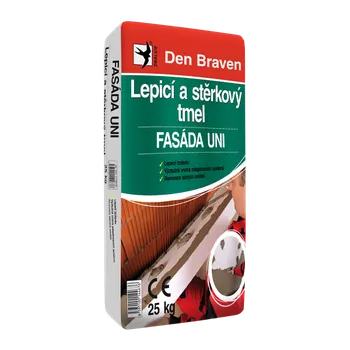 Tmel Den Braven Lepicí a stěrkový tmel FASÁDA UNI 25 kg pytel