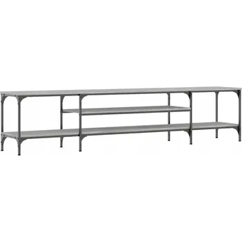 Televizní stolek TV stolek Industrial Grey Oak 201x35x45 cm
