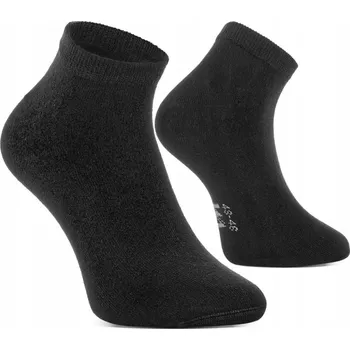 Pracovní obuv Ponožky VM FOOTWEAR BAMBOO SHORT černé, velikost 39-42