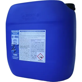 Bazénová chemie BWT Benamin pH mínus tekutý 15% 35 kg