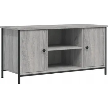 Televizní stolek TV stolek 100x40x50 cm, šedý dub sonoma